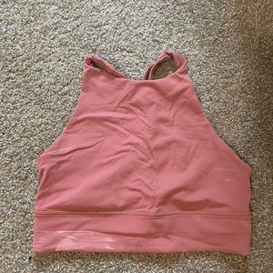 Size 6 Lululemon Sports bra- lightly used